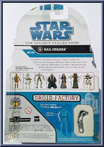 Bail Organa from Star Wars - Legacy Collection - Blue / White Cards manufactured by Hasbro [Back]
