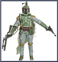 Boba Fett from Star Wars - Legacy Collection - Red / White Cards manufactured by Hasbro [Loose]
