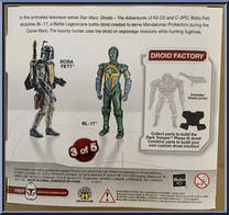 Boba Fett / BL-17 from Star Wars - Legacy Collection - Wal-Mart - Dark Trooper manufactured by Hasbro [Back]