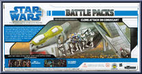 Clone Attack on Coruscant from Star Wars - Legacy Collection - Battle Packs manufactured by Hasbro [Back]