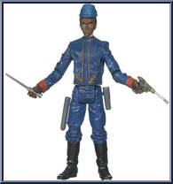Cloud City Wing Guard (Black) from Star Wars - Legacy Collection - Red / White Cards manufactured by Hasbro [Loose]