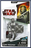 Dark Trooper (Phase I) from Star Wars - Legacy Collection - Red / White Cards manufactured by Hasbro [Front]