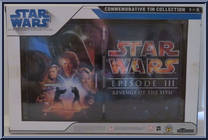 Episode III from Star Wars - Legacy Collection - Commemorative Tin Collection manufactured by Hasbro [Back]