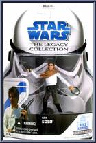 Han Solo from Star Wars - Legacy Collection - Blue / White Cards manufactured by Hasbro [Front]