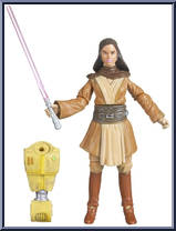 Jaina Solo from Star Wars - Legacy Collection - Red / White Cards manufactured by Hasbro [Loose]