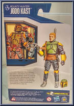 Jodo Kast (Bounty Hunter) from Star Wars - Legacy Collection - Exclusives manufactured by Hasbro [Back]