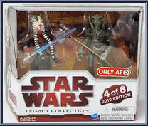 Shaak Ti & Geonosian Warrior from Star Wars - Legacy Collection - Geonosis Battle Arena manufactured by Hasbro [Front]