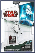 Stormtrooper from Star Wars - Legacy Collection - Red / White Cards manufactured by Hasbro [Front]