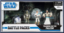 Training on the Falcon Action Figure