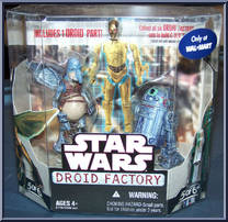 Watto and R2-T0 from Star Wars - Legacy Collection - Wal-Mart - C-3PX manufactured by Hasbro [Front]