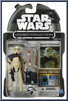 Sandtrooper from Star Wars - Legacy Collection - Droid Factory - FA-4 Droid Factory manufactured by Hasbro [Front]