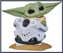 Child (Baby Yoda) (Helmet Hiding) from Star Wars - Mandalorian - Bounty Collection manufactured by Disney [Loose]