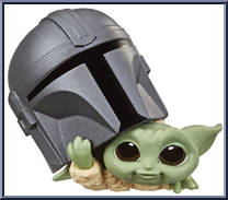Child (Baby Yoda) (Helmet Peeking Pose) from Star Wars - Mandalorian - Bounty Collection manufactured by Disney [Loose]