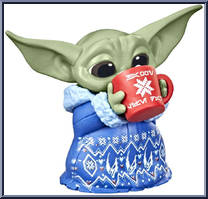 Child (Baby Yoda) (Sipping Cocoa) from Star Wars - Mandalorian - Bounty Collection manufactured by Disney [Loose]