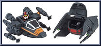 TIE Silencer vs X-Wing Fighter from Star Wars - Micro Force - Vehicles manufactured by Hasbro [Loose]