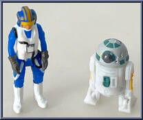 Lt. Callahan’s E-Wing (Light Armor) from Star Wars - Micro Galaxy Squadron - Series 6 manufactured by Jazwares [Loose]