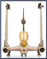 V-19 Torrent Starfighter from Star Wars - Micro Galaxy Squadron - Exclusives manufactured by Jazwares [Loose]
