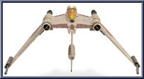 V-19 Torrent Starfighter from Star Wars - Micro Galaxy Squadron - Exclusives manufactured by Jazwares [Loose]