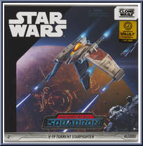 V-19 Torrent Starfighter from Star Wars - Micro Galaxy Squadron - Exclusives manufactured by Jazwares [Front]
