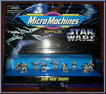Echo Base Troops from Star Wars - Micro Machines - X-Wing Packaging manufactured by Galoob [Front]