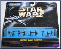 Imperial Naval Troopers from Star Wars - Micro Machines - X-Wing Packaging manufactured by Galoob [Front]