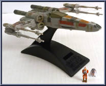 Luke's X-Wing from Dagobah Swamp Action Figure