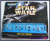Rebel Fleet Troopers from Star Wars - Micro Machines - X-Wing Packaging manufactured by Galoob [Front]
