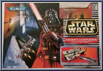 Vader's Lightsaber / Death Star Trench from Star Wars - Micro Machines - Playsets - Silver Bars Packaging manufactured by Galoob [Front]