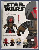 Darth Revan from Star Wars - Mighty Muggs - Series 7 manufactured by Hasbro [Back]