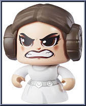 Princess Leia Organa from Star Wars - Mighty Muggs - 2017 Series manufactured by Hasbro [Loose]