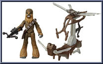 Chewbacca from Star Wars - Mission Fleet - Basic Series manufactured by Disney [Loose]