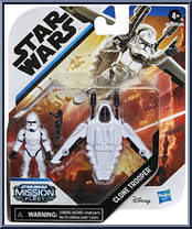 Clone Trooper from Star Wars - Mission Fleet - Basic Series manufactured by Disney [Front]