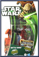 Battle Droid from Star Wars - Movie Heroes - Yoda Package manufactured by Hasbro [Front]