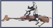 Speeder Bike with Scout Trooper Action Figure