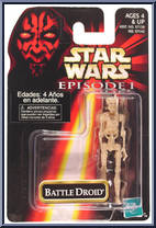 Battle Droid from Star Wars - Phantom Menace - Foreign Exclusive - 2" Scale manufactured by Hasbro [Front]