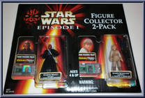 Darth Maul / Anakin Skywalker from Star Wars - Phantom Menace - Sam's Club 2-Packs manufactured by Hasbro [Front]