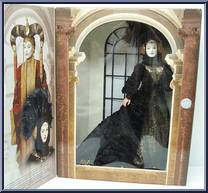 Queen Amidala (Black Travel Gown) from Star Wars - Phantom Menace - Portrait Edition manufactured by Hasbro [Front]