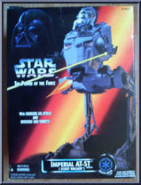 AT-ST (Scout Walker) from Star Wars - Power of the Force II - Vehicles manufactured by Kenner [Front]