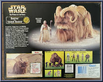 Bantha & Tusken Raider from Star Wars - Power of the Force II - Creature Sets manufactured by Kenner [Back]