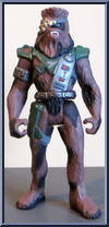 Chewbacca from Star Wars - Power of the Force II - Shadows of the Empire manufactured by Kenner [Loose]