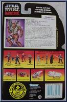 Chewbacca from Star Wars - Power of the Force II - Shadows of the Empire manufactured by Kenner [Back]