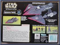 Cruisemissile Trooper from Star Wars - Power of the Force II - Vehicles manufactured by Kenner [Back]