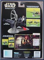 Gunner Station (Millenium Falcon with Han Solo) from Star Wars - Power of the Force II - Deluxe Figures manufactured by Kenner [Back]