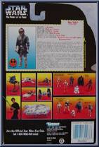 Han Solo (Hoth Gear) from Star Wars - Power of the Force II - Red Card manufactured by Kenner [Back]