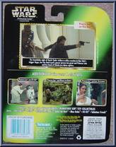 Princess Leia & Han Solo from Star Wars - Power of the Force II - Princess Leia Collection manufactured by Kenner [Back]
