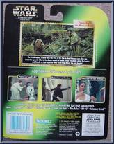 Princess Leia & Wicket the Ewok from Star Wars - Power of the Force II - Princess Leia Collection manufactured by Kenner [Back]