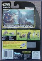 Princess Leia (Hoth Gear) from Star Wars - Power of the Force II - Freeze Frame manufactured by Kenner [Back]