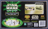 Jabba's Skiff Guards from Star Wars - Power of the Force II - Cinema Scenes manufactured by Kenner [Back]
