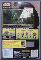 TIE Fighter Pilot from Star Wars - Power of the Force II - Freeze Frame manufactured by Kenner [Back]