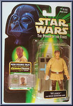 Wuher from Star Wars - Power of the Force II - Comm-Tech manufactured by Kenner [Front]